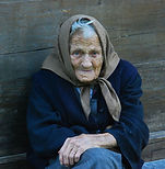 Old Begging Woman