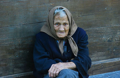 Old Begging Woman