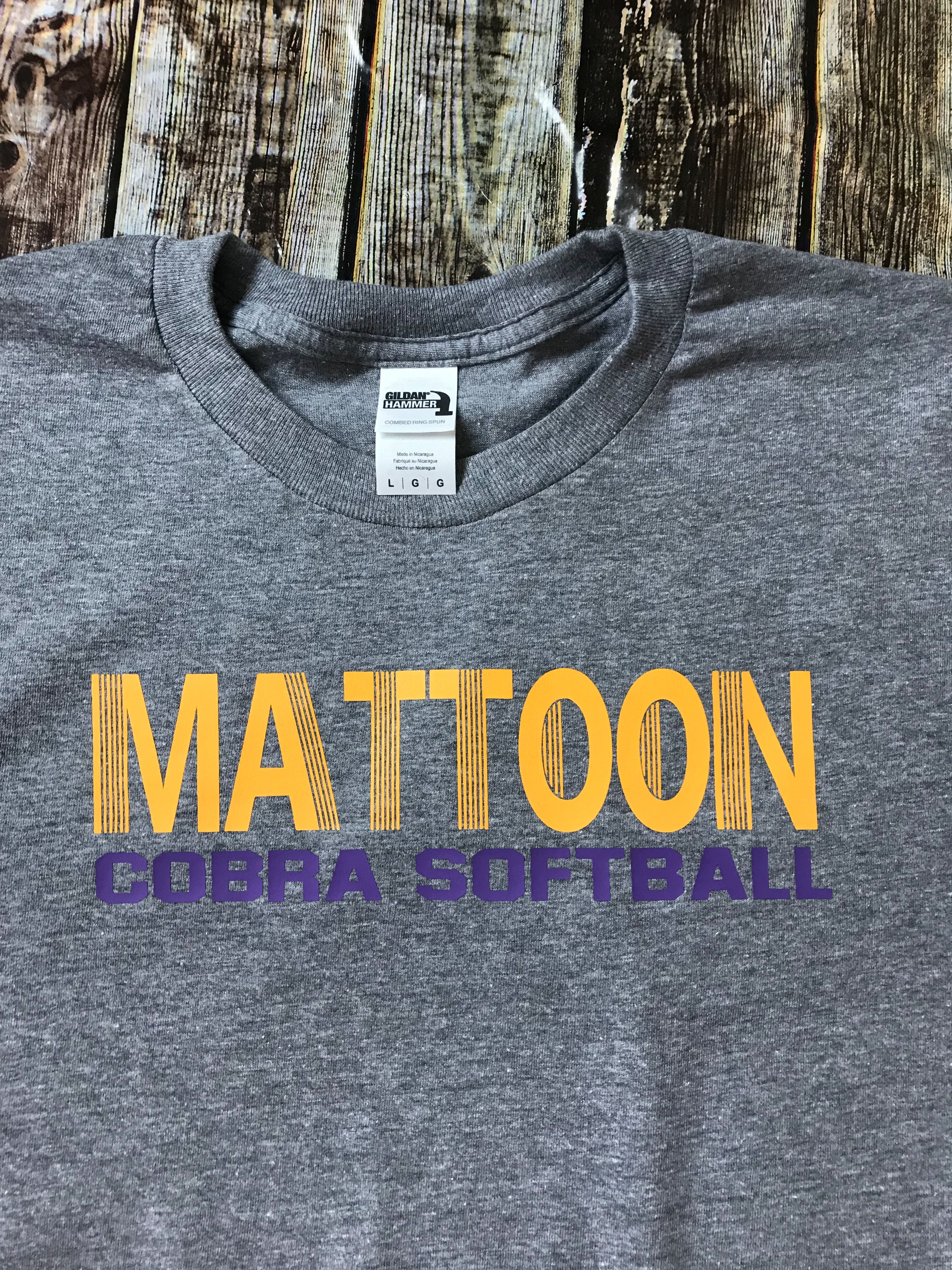 Mattoon Cobra shirt