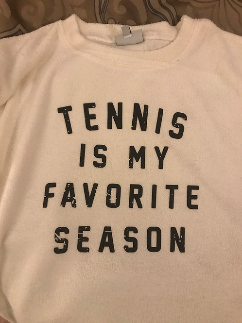 Tennis is my favorite season | monogram 
