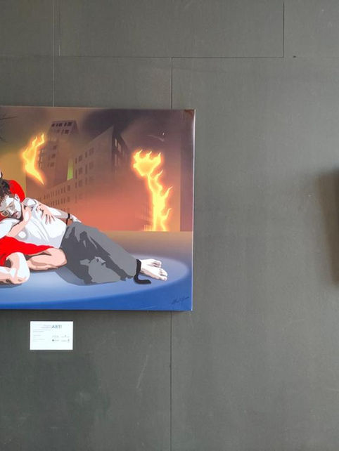 Exhibition of paintings