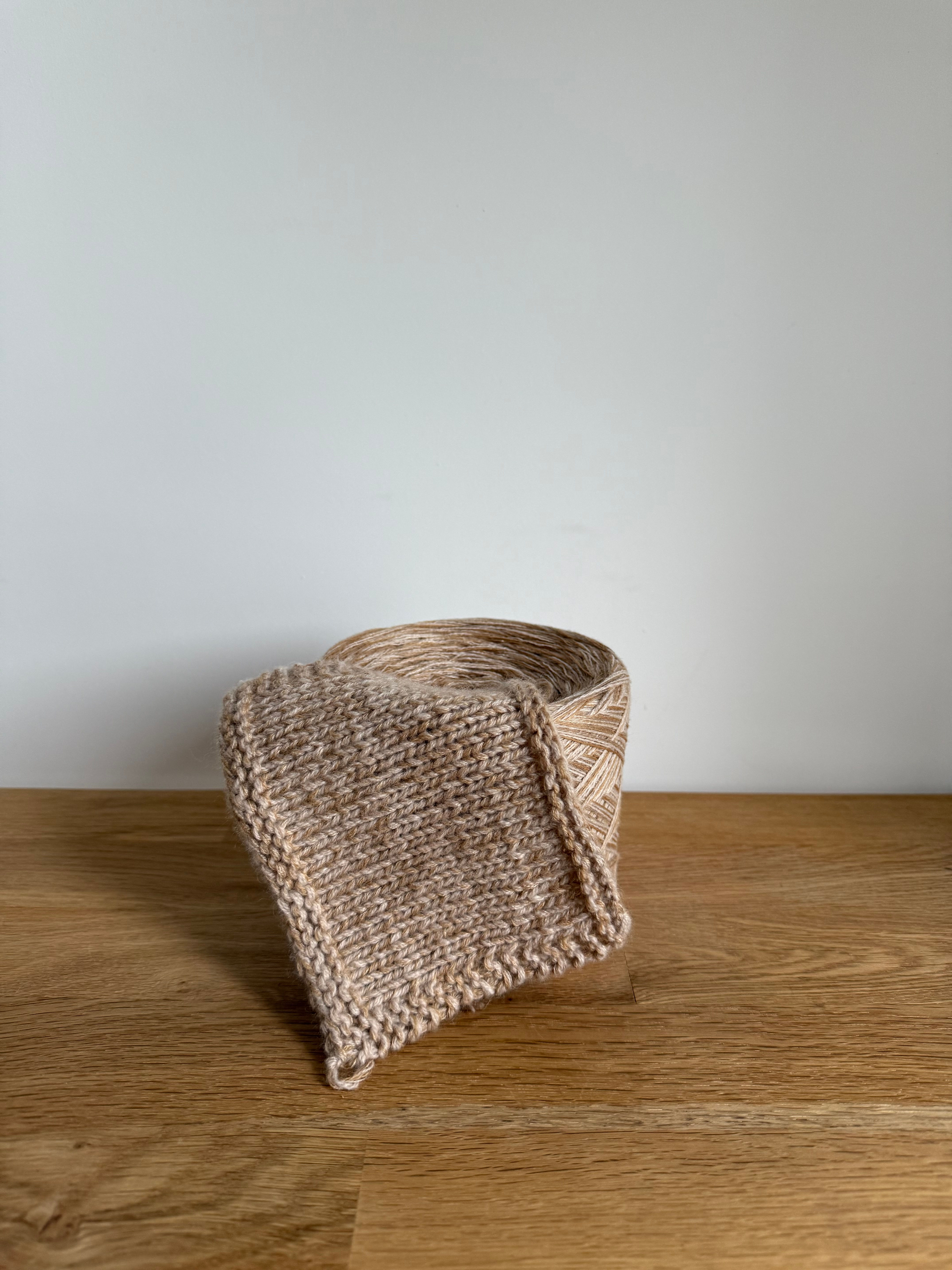 Mix Beige Cashmere/Silk/Merino