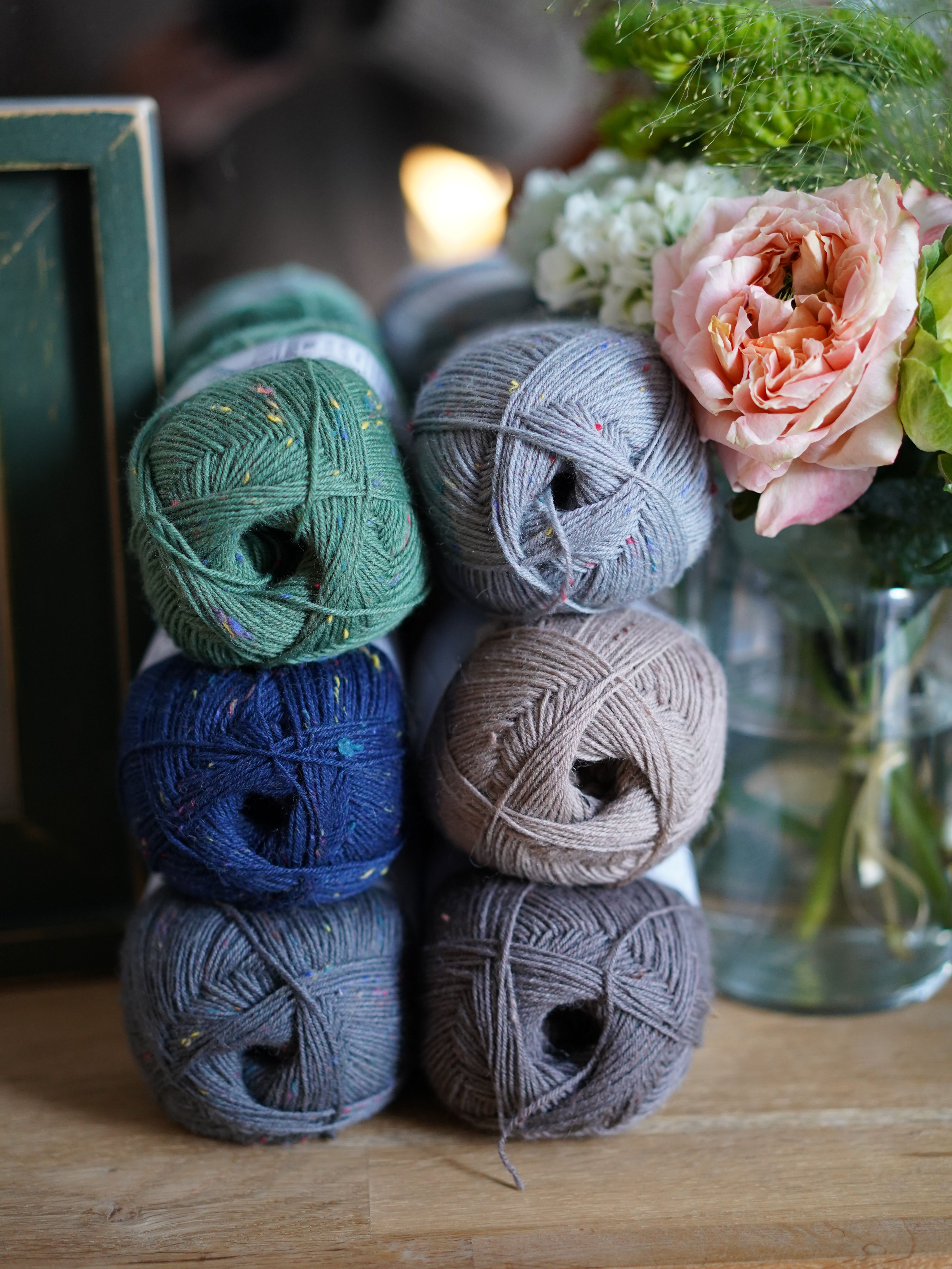 On Line   Linie 3 Supersocke 100 Tweed