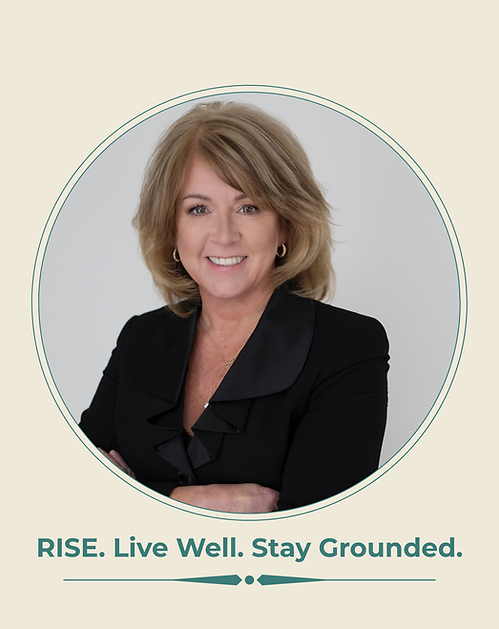 Picture profile of Betty Jean Aucoin standing with arms crossed.