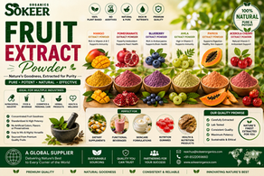 Fruit Extract Powder Manufacturers in Canada | Sokeer Organics