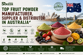 Top Fruit Powder Manufacturer, Supplier & Distributor in Australia | Sokeer Organics