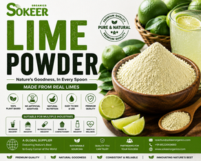 Lime Juice Powder Supplier in Australia | Sokeer Organics
