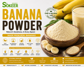 Banana Powder Supplier in Australia | Sokeer Organics
