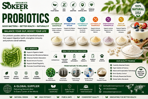 Probiotic Suppliers in Canada | Sokeer Organics