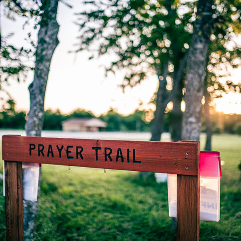 The Prayer walking trail at Beason St.