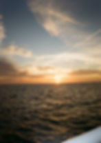 Sunset from the boat