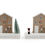 Thumbnail: Festive Wooden House with Pebble People