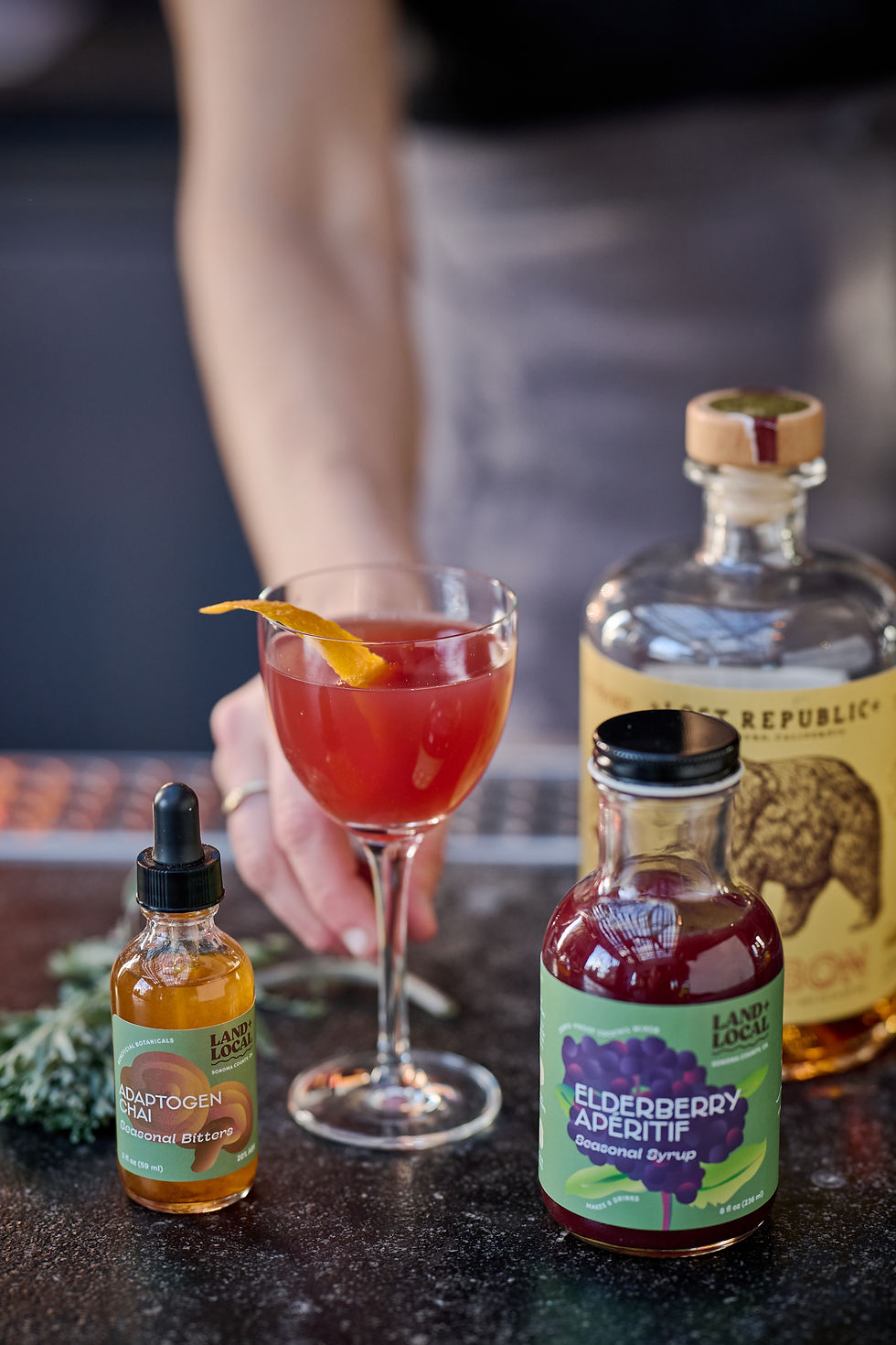 Miniatura: Elderberry Apéritif Botanical Syrup