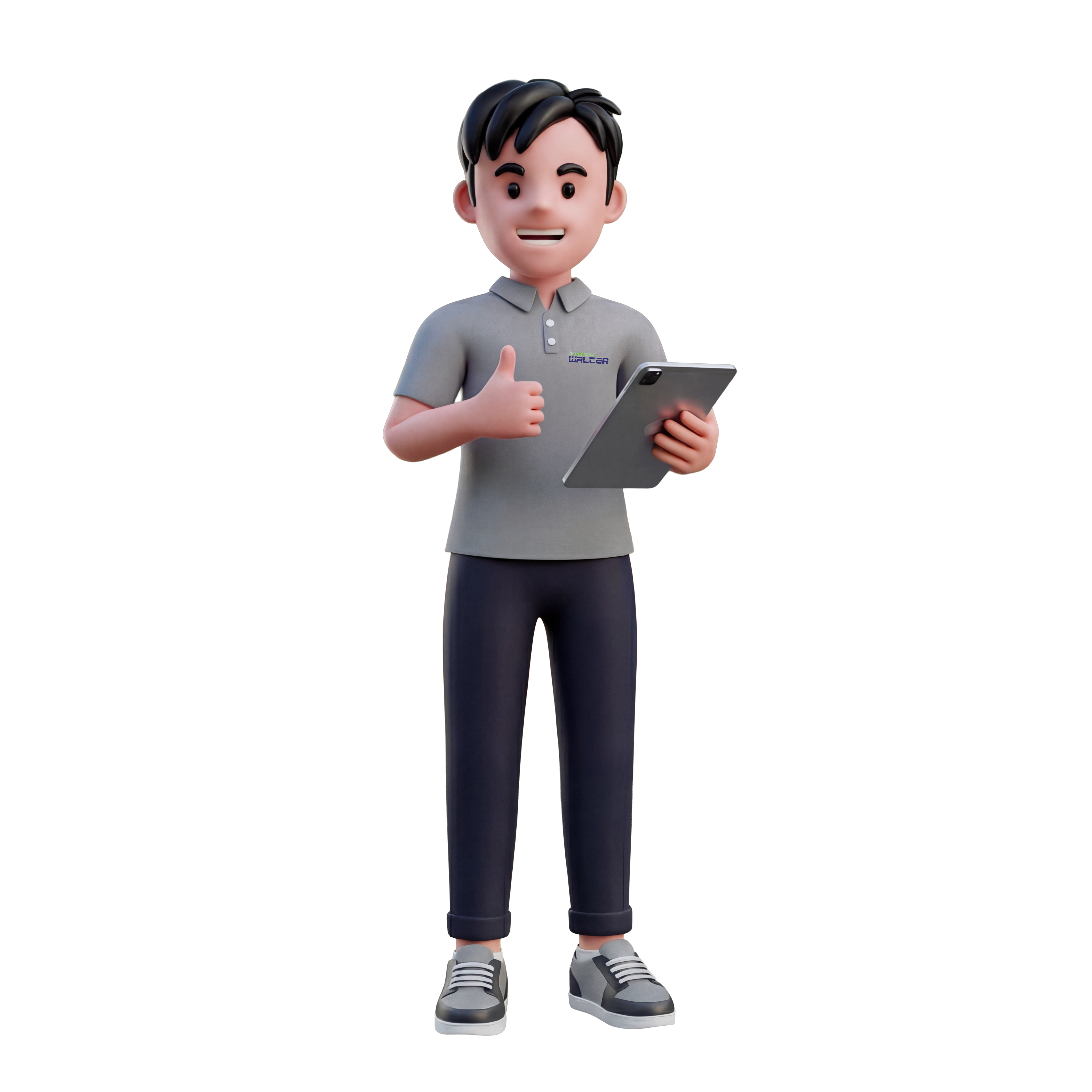 3D Figur Walter