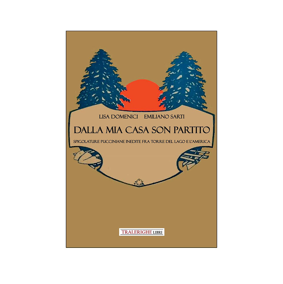 Dalla mia casa son partito Spigolature pucciniane inedite