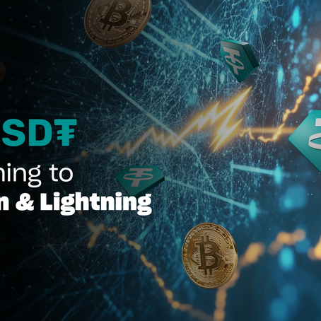 USDT, Lightning Network, StableCoin, Tether, Bitcoin, De-Fi