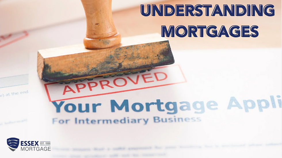Understanding Mortgages written over an approved mortgage application.
