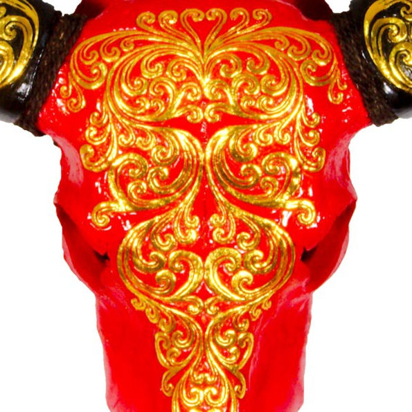 Miniaturbild: Oriental in Rot-Gold