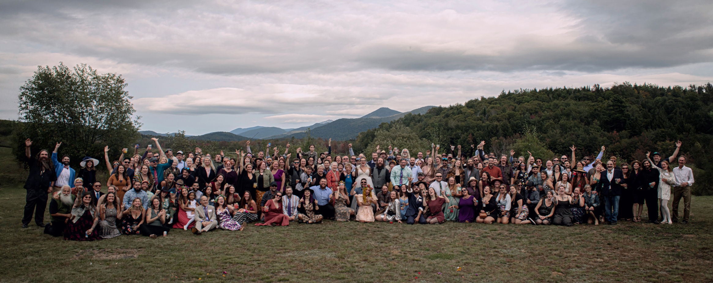 A Bride Kissed her Groom's hand during their Elopement