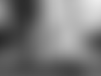 A bride and groom with their dog standing between them in front of Lake Champlain