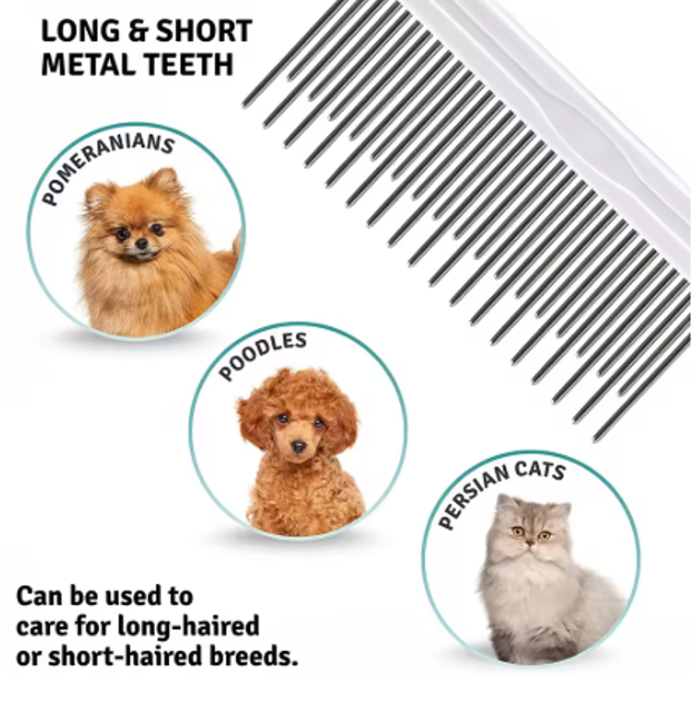 Thumbnail: Pet Grooming Needle Comb for Cleaning Fur (Single Piece)