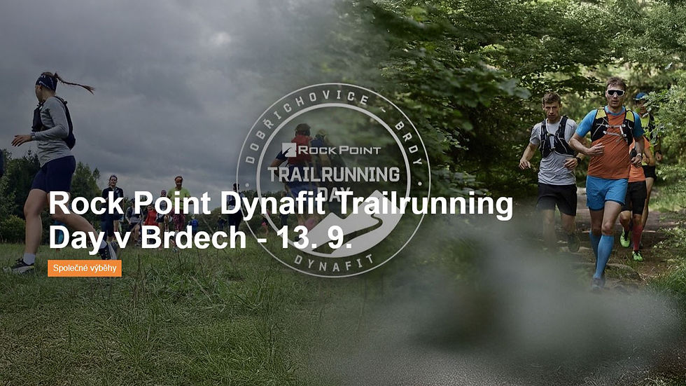 Rock Point Dynafit Trailrunning Day v Brdech
