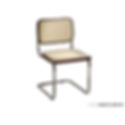 Design icônico de Marcel Breuer.