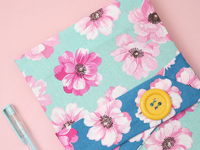 How to Make a Fat Quarter Notebook Cover