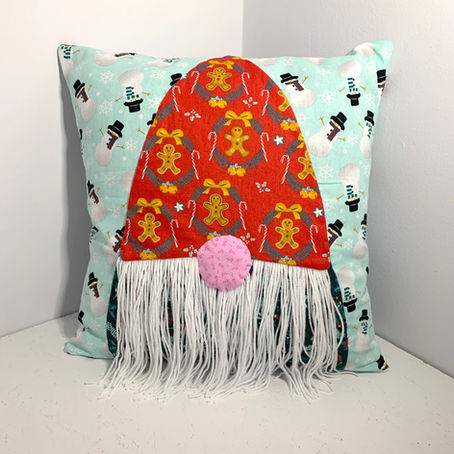 Christmas Gnome Cushion 