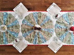 Christmas Robin Table Runner