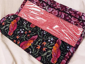 Parrots in Paradise Toiletry Bag Roll