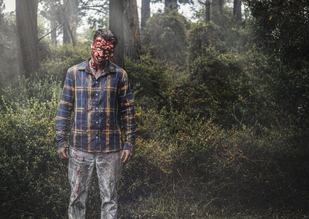 Zombie SFX for Residence Feature Film.