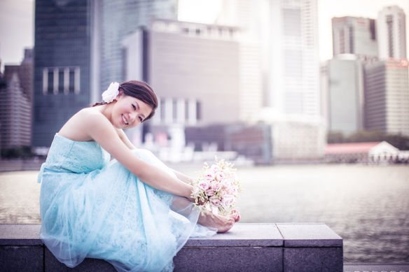 Pre-Ｗedding/Actual Day Makeup & Hairdo -  Lili & Chengliang