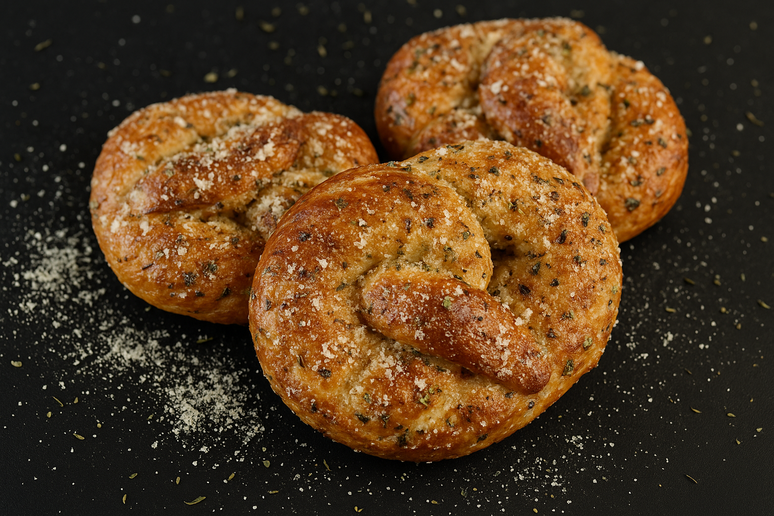 Garlic Parm & Herb Pretzels (6 Pack)