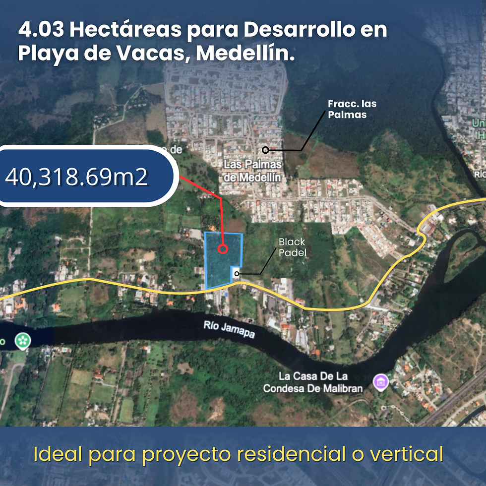 Terreno en Playa de Vacas