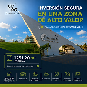 Terreno Residencial Playas del Conchal en Playas del Conchal, Riviera Veracruzana