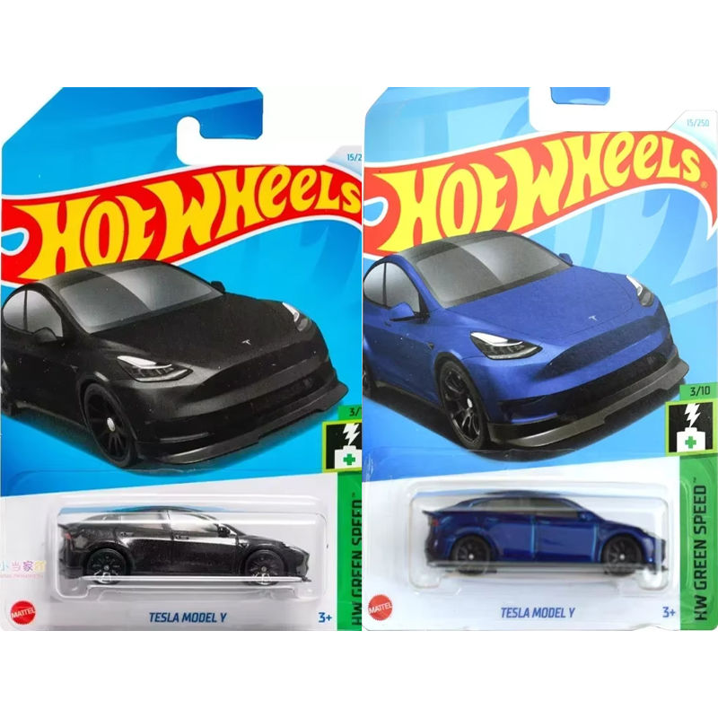 Hot Wheels® Tesla Model Y 1:64 Die-Cast Collectible Car