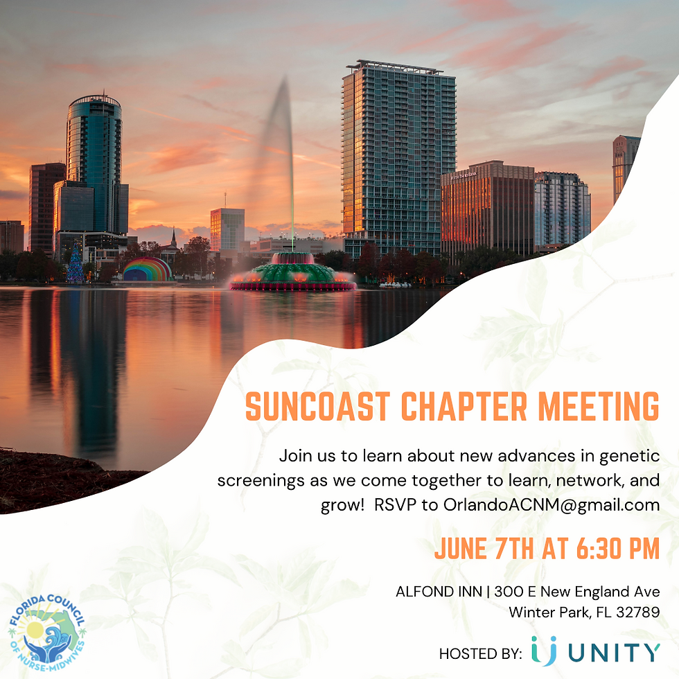 Suncoast Chapter Meeting