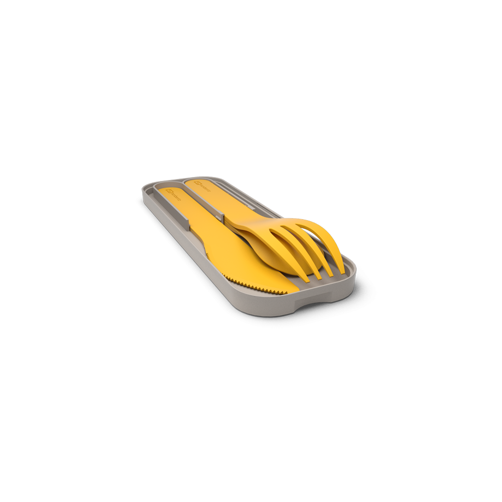 Set de couvert nomade Bio MOUTARDE