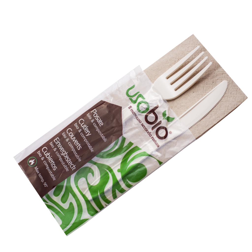 Kit de couverts Bio 3/1