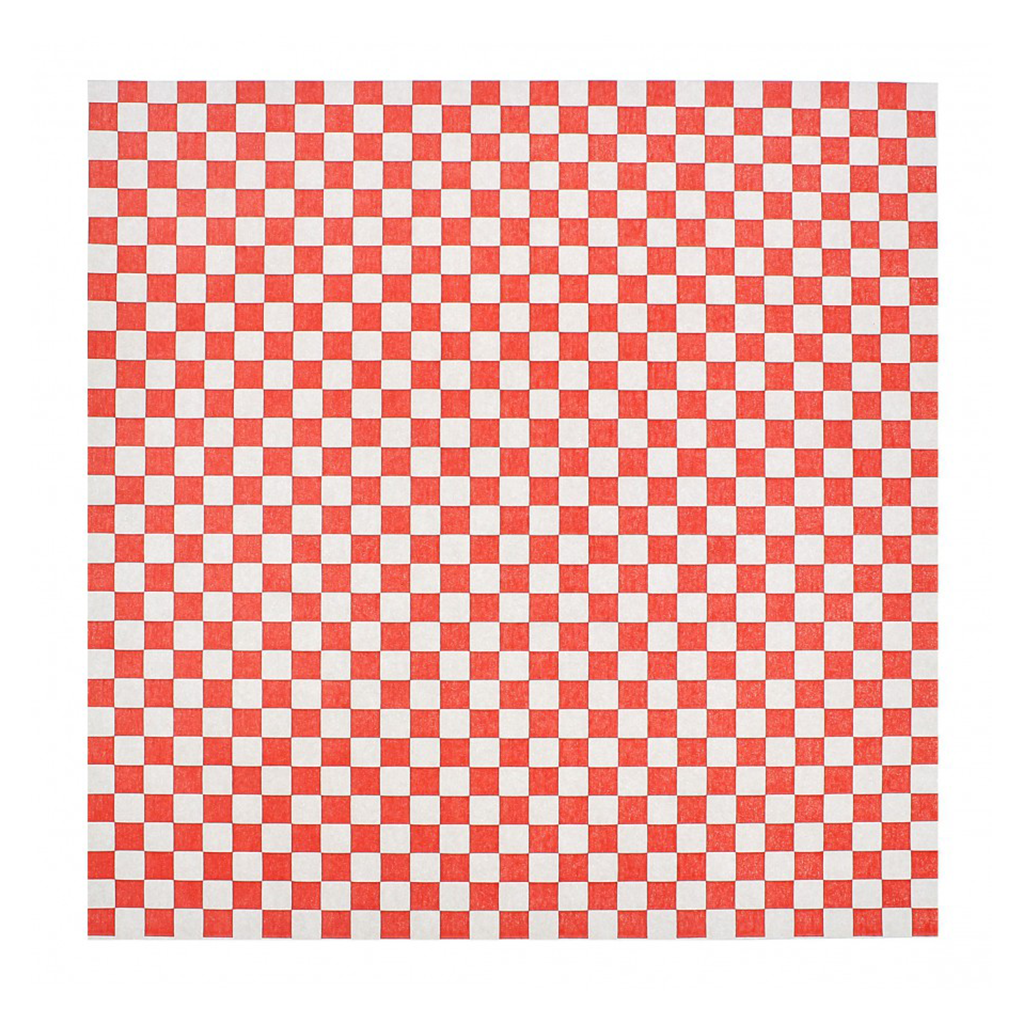 Papier Ingraissable Rouge/Blanc