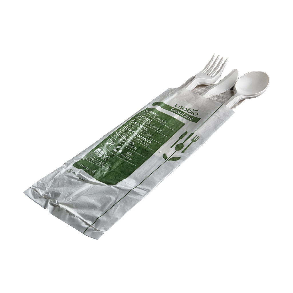 Kit de couverts bio 4/1