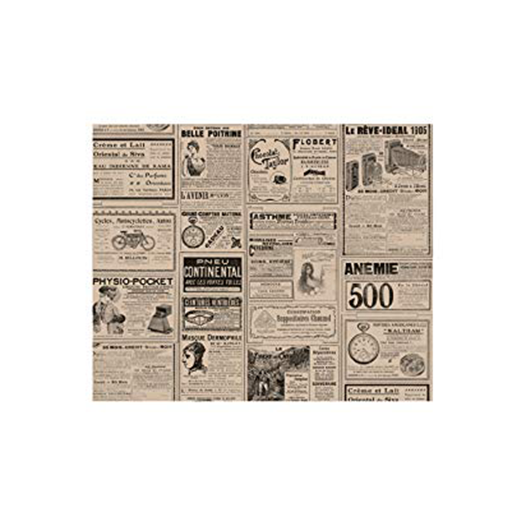 Papier ingraissable journal kraft