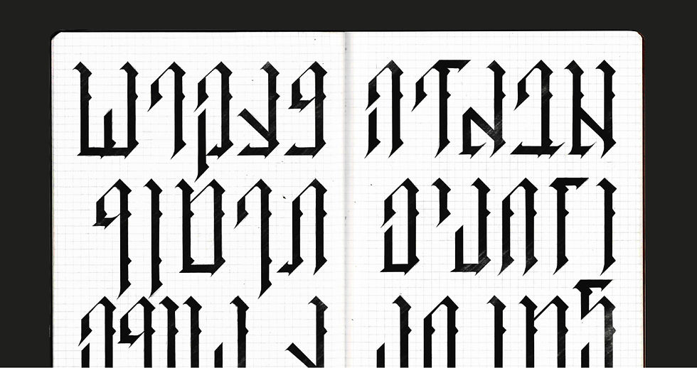 Letters design