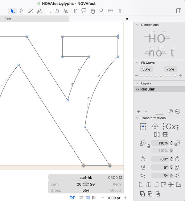 NOVAfest font