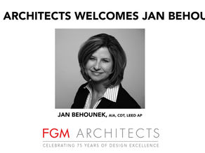 FGM Architects Welcomes Jan Behounek