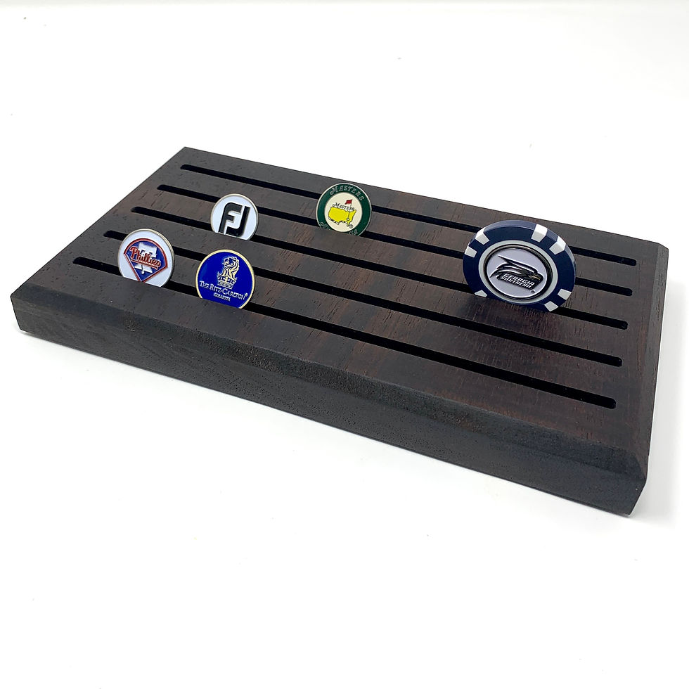 Thumbnail: Golf Ball Marker Display - Walnut