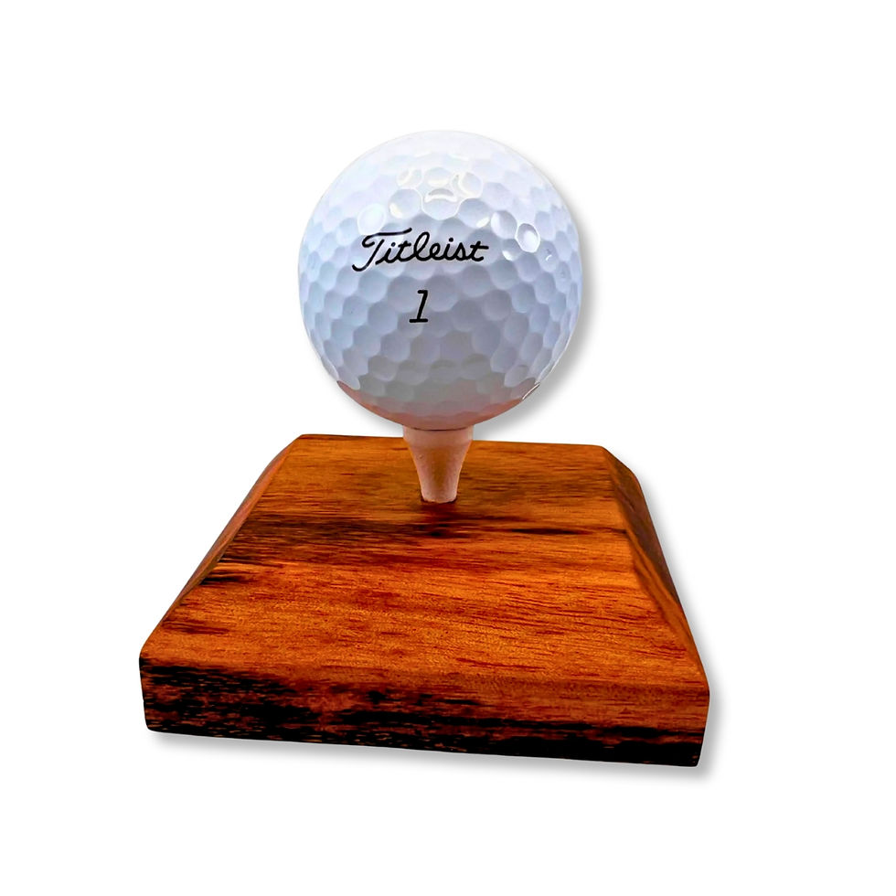 Thumbnail: Golf Ball Display Stand - Tigerwood