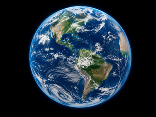 LA TIERRA VISTA DESDE EL ESPACIO