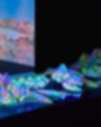 Création artistique sur le stand hermès du projet Watches ands Wonders